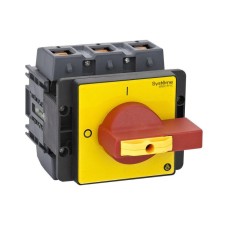 MSD125360R | ВЫКЛЮЧАТЕЛЬ-РАЗЪЕДИНИТЕЛЬ 3P 125A IP40 С КРАСНОЙ РУКОЯТКОЙ НА ДВЕРЦУ 4 ВИНТА 1 ЗАМОК Systeme Electric
