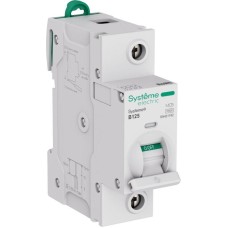 S9H31192 | Systeme9 Автоматический выключатель (АВ) 27мм B 125A 1P 10 kA 230В Systeme Electric
