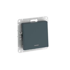 ATN000813S | ATLASDESIGN 1-клавишный ВЫКЛЮЧАТЕЛЬ с подсветкой, сх.1а, 10АХ, мех., быстрозажим. клем., ИЗУМРУД Systeme Electric
