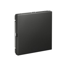 GAL001409 | ARTGALLERY ЗАГЛУШКА с суппортом для многопостовых рамок, БАЗАЛЬТ Systeme Electric
