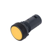 SB7NA51 | Кнопка SB7 моноблочная 22мм черная с возвратом, пластик, 1НО, IP65 Systeme Electric
