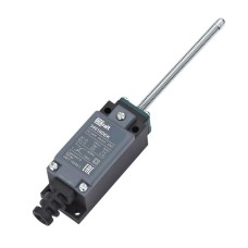 34019DEK | Концевой вык. пласт. 1НО1НЗ Пружинный рычаг с пластиковым наконечником DEKraft
