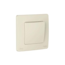BLNVS410602 | BLANCA С/У IP44 1-клавишный ПЕРЕКЛЮЧАТЕЛЬ (сх.6), 10AX, 250В, МОЛОЧНЫЙ Systeme Electric
