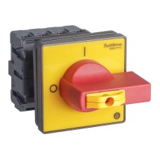 MSD32460R | ВЫКЛЮЧАТЕЛЬ-РАЗЪЕДИНИТЕЛЬ 4P 32A IP54 С КРАСНОЙ РУКОЯТКОЙ НА ДВЕРЦУ 4 ВИНТА 1 ЗАМОК Systeme Electric
