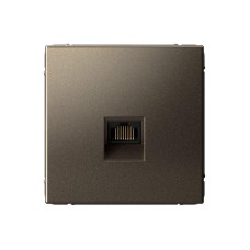 GAL000686 | ARTGALLERY РОЗЕТКА компьютерная RJ45, кат. 6A, механизм, МОККО Systeme Electric
