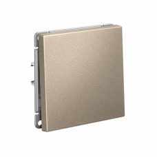 GAL000515 | ARTGALLERY 1-клавишный ВЫКЛЮЧАТЕЛЬ КНОПОЧНЫЙ, 10А, механизм, ШАМПАНЬ Systeme Electric
