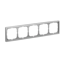 GAL000305 | ARTGALLERY 5-постовая РАМКА, универсальная, АЛЮМИНИЙ Systeme Electric
