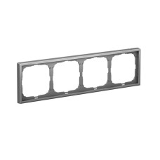 GAL000904 | ARTGALLERY 4-постовая РАМКА, универсальная, СТАЛЬ Systeme Electric
