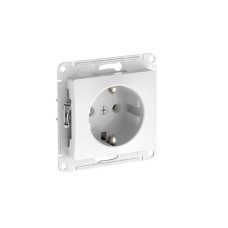 GSL000143S | GLOSSA РОЗЕТКА с заземлением без шторок, 16А, мех., быстрозажим. клем., БЕЛЫЙ Systeme Electric
