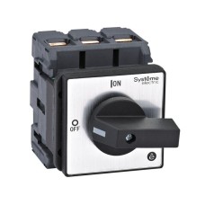 MSD100320B | ВЫКЛЮЧАТЕЛЬ-РАЗЪЕДИНИТЕЛЬ 3P 100A IP54 С ЧЁРНОЙ РУКОЯТКОЙ НА ДВЕРЦУ 4 ВИНТАМИ Systeme Electric
