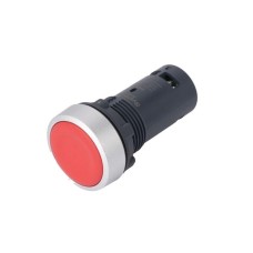 SB7EA42 | Кнопка SB7 моноблочная 22 мм красная с возвратом, металл, 1НЗ, IP65 Systeme Electric
