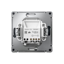 GAL000711S | ARTGALLERY 1-клавишный ВЫКЛЮЧАТЕЛЬ, 10АХ, механизм, быстрозажим. клем., ГРИФЕЛЬ Systeme Electric
