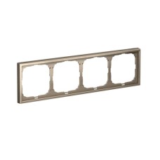 GAL000504 | ARTGALLERY 4-постовая РАМКА, универсальная, ШАМПАНЬ Systeme Electric
