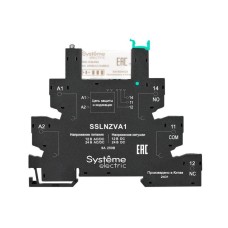 SSL1PVBU | Релейный модуль 1CO, 6A, 24В DC, винтовой зажим Systeme Electric