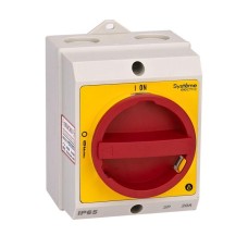 MSD20411R | ГЛАВНЫЙ/АВАРИЙНЫЙ ВЫКЛЮЧАТЕЛЬ-РАЗЪЕДИНИТЕЛЬ 4P 20A ЗАКРЫТОГО ИСПОЛНЕНИЯ IP65 С ЗАМКОМ Systeme Electric
