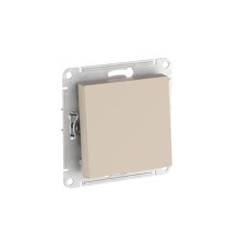 ATN001211S | ATLASDESIGN 1-клавишный ВЫКЛЮЧАТЕЛЬ, сх.1, 10АХ, мех., быстрозажим. клем., ПЕСОЧНЫЙ Systeme Electric
