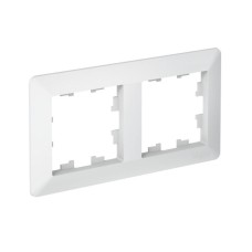 ATN221302 | ATLASDESIGN AIR 2-постовая РАМКА, ЛОТОС/дымчатый белый Systeme Electric
