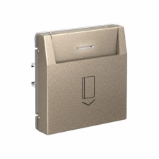 GAL000514S | ARTGALLERY ВЫКЛЮЧАТЕЛЬ карточный 10А, без задержки времени, быстр.клемм., ШАМПАНЬ Systeme Electric
