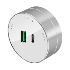 MTK13003W | MULTITRACK Розетка 2хUSB (тип А+С) 18 Вт,  5 В/3 А БЕЛЫЙ Systeme Electric
