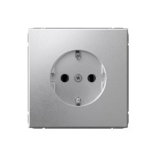 GAL000343S | ARTGALLERY РОЗЕТКА с заземлением, 16А, механизм, быстрозажим. клем., АЛЮМИНИЙ Systeme Electric
