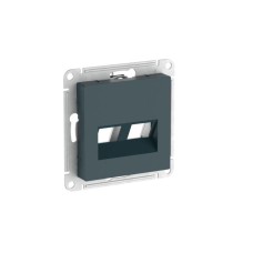 ATN000890 | ATLASDESIGN НАКЛАДКА двойная для информационных функций типа Keystone, ИЗУМРУД Systeme Electric
