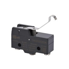 34032DEK | Миниатюрный конц. вык. 1НО1НЗ шарнирного крюкового типа DEKraft
