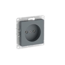 ATN000741S | ATLASDESIGN РОЗЕТКА без заземления без шторок, 16А, мех., быстрозажим. клем., ГРИФЕЛЬ Systeme Electric
