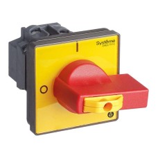 MSD20460R | ВЫКЛЮЧАТЕЛЬ-РАЗЪЕДИНИТЕЛЬ 4P 20A IP40 С КРАСНОЙ РУКОЯТКОЙ НА ДВЕРЦУ 4 ВИНТА 1 ЗАМОК Systeme Electric
