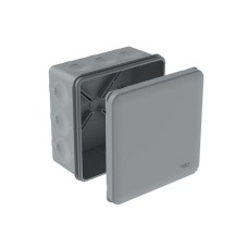 IMT351981 | MULTIBOX Коробка распред. 100х100х50 IP66 с 12 мембр. вводами D20, под пистолет СЕРАЯ (со стикером) Systeme Electric
