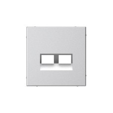 GAL000390 | ARTGALLERY НАКЛАДКА ДВОЙНАЯ для информационных функций типа Keystone, АЛЮМИНИЙ Systeme Electric
