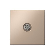 GAL001291 | ARTGALLERY TV РОЗЕТКА оконечная 1DB, механизм, ПЕСОЧНЫЙ Systeme Electric
