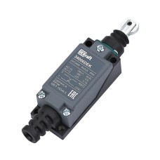 34006DEK | Концевой вык. метал. 1НО1НЗ Плунжер роликового типа с горизонтальным включением DEKraft
