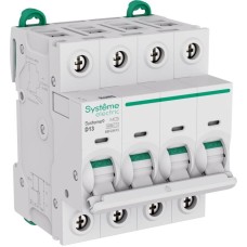 S9F23413 | Systeme9 Автоматический выключатель (АВ) D 13A 4P 6kA 400В Systeme Electric
