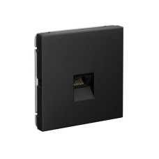 GAL001086 | ARTGALLERY РОЗЕТКА компьютерная RJ45, кат. 6A, механизм, КАРБОН Systeme Electric
