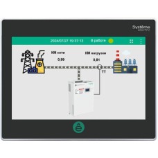 SVGHMI7 | Выносной 7-дюймовый ЖК дисплей для статического генератора реактивной мощности Systeme Electric