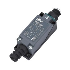 34005DEK | Концевой вык. метал. 1НО1НЗ Кнопочный плунжер DEKraft
