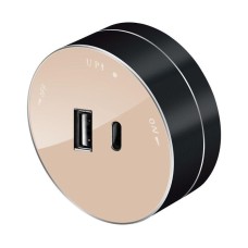 MTK13003P | MULTITRACK Розетка 2хUSB (тип А+С) 18 Вт, 5 В/3 А ПЕСОЧНЫЙ Systeme Electric
