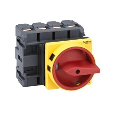 MSD100410R | ВЫКЛЮЧАТЕЛЬ-РАЗЪЕДИНИТЕЛЬ 4P 100A IP54 С КРАСНОЙ РУКОЯТКОЙ НА ДВЕРЦУ 4 ВИНТАМИ С ЗАМКОМ Systeme Electric
