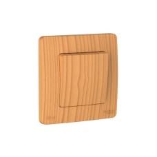 BLNVS410605 | BLANCA С/У IP44 1-клавишный ПЕРЕКЛЮЧАТЕЛЬ (сх.6), 10AX, 250В, ЯСЕНЬ Systeme Electric
