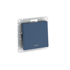 ATN001163S | ATLASDESIGN 1-клавишный ПЕРЕКЛЮЧАТЕЛЬ с подсветкой, сх.6а, 10АХ, мех., быстрозажим. клем., АКВАМАРИН Systeme Electric
