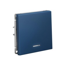 GAL001113 | ARTGALLERY 1-клавишный ВЫКЛЮЧАТЕЛЬ с подсветкой, сх.1а, 10АХ, механизм, АКВАМАРИН Systeme Electric
