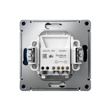 GAL001115S | ARTGALLERY 1-клавишный ВЫКЛЮЧАТЕЛЬ КНОПОЧНЫЙ, 10А, механизм, быстрозажим. клем., АКВАМАРИН Systeme Electric
