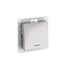 ATN000313S | ATLASDESIGN 1-клавишный ВЫКЛЮЧАТЕЛЬ с подсветкой, сх.1а, 10АХ, мех., быстрозажим. клем., АЛЮМИНИЙ Systeme Electric
