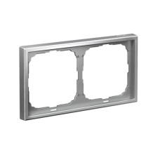 GAL000302 | ARTGALLERY 2-постовая РАМКА, универсальная, АЛЮМИНИЙ Systeme Electric
