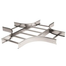 LIX8906KZL ДКС - Х-ответвитель 80х600, R900, в комплекте с крепежными элементами и соединительными пластинами, необходимыми для монтажа, цинк-ламельный