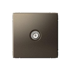 GAL000691 | ARTGALLERY TV РОЗЕТКА оконечная 1DB, механизм, МОККО Systeme Electric
