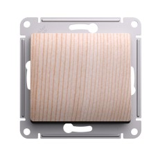 GSL001561 | GLOSSA 1-клавишный ПЕРЕКЛЮЧАТЕЛЬ, сх.6, 10АХ, механизм, СОСНА Systeme Electric
