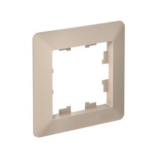 ATN221201 | ATLASDESIGN AIR 1-постовая РАМКА, ПЕСОЧНЫЙ/дымчатый белый Systeme Electric
