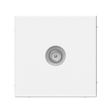 GAL000192 | ARTGALLERY TV РОЗЕТКА проходная 4DB, механизм, БЕЛЫЙ Systeme Electric
