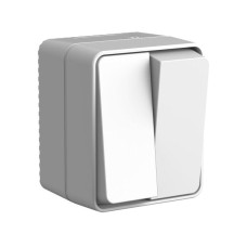 ATN543051 | ATLASDESIGN PROFI IP54 О/У 2-клавишный ВЫКЛЮЧАТЕЛЬ, сх.5, 10АХ, СЕРЫЙ Systeme Electric
